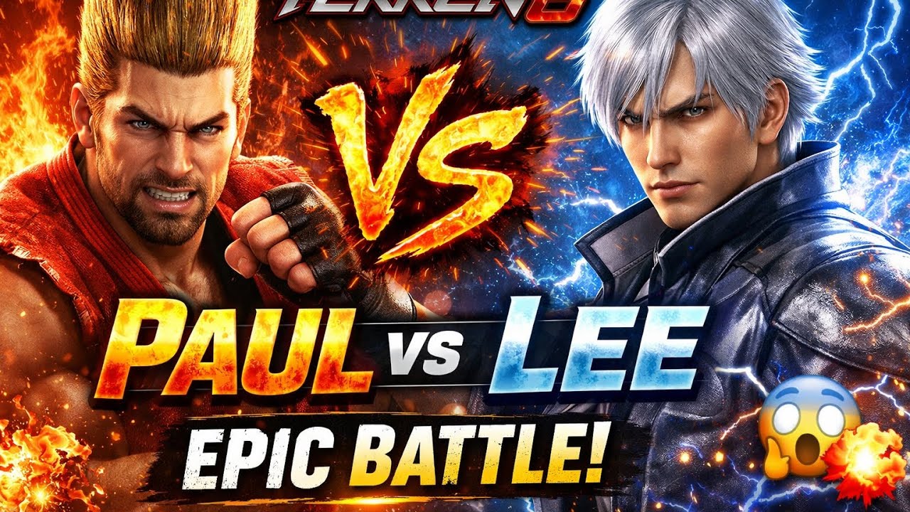 Paul Phoenix vs Lee Chaolan – EPIC Final Fight | Tekken 6 🔥