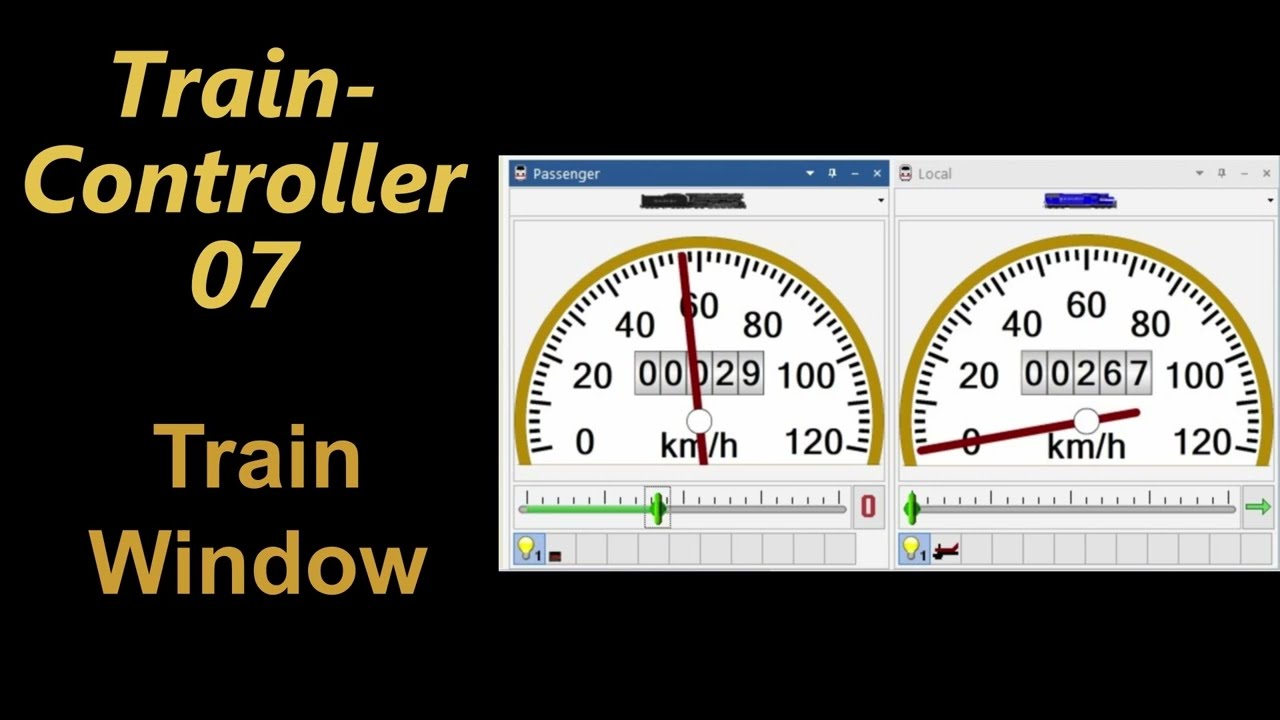 Traincontroller 10 Gold 07 Настройте окно поезда
