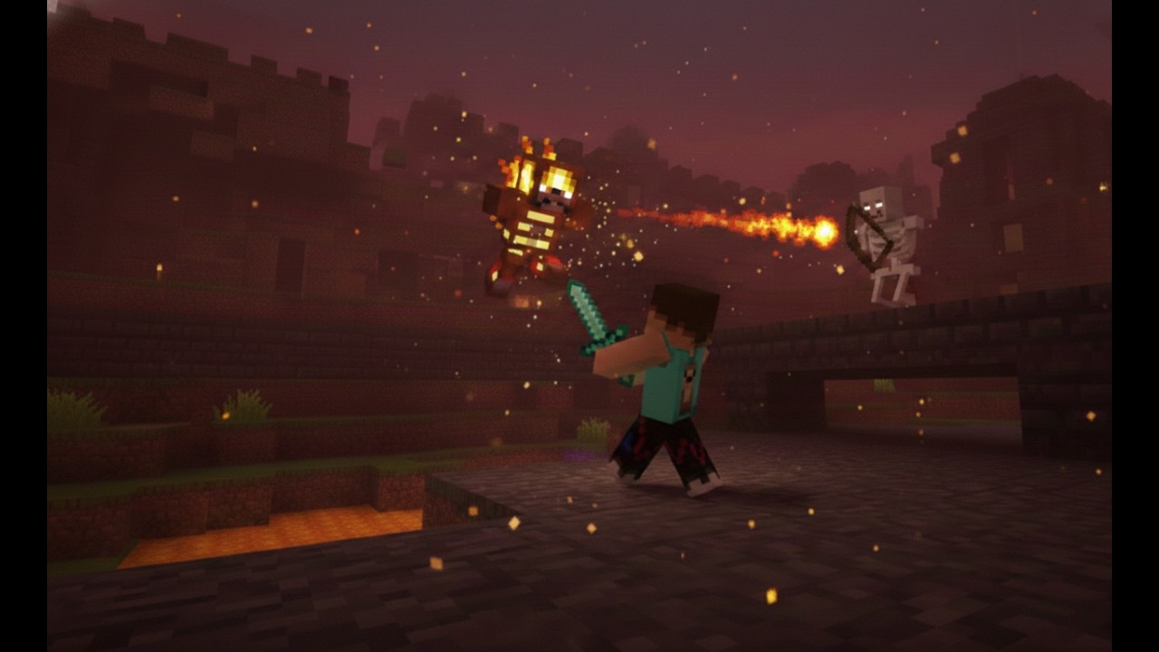Vamos al Nether a por la perlas de ender #2 | Minecaft