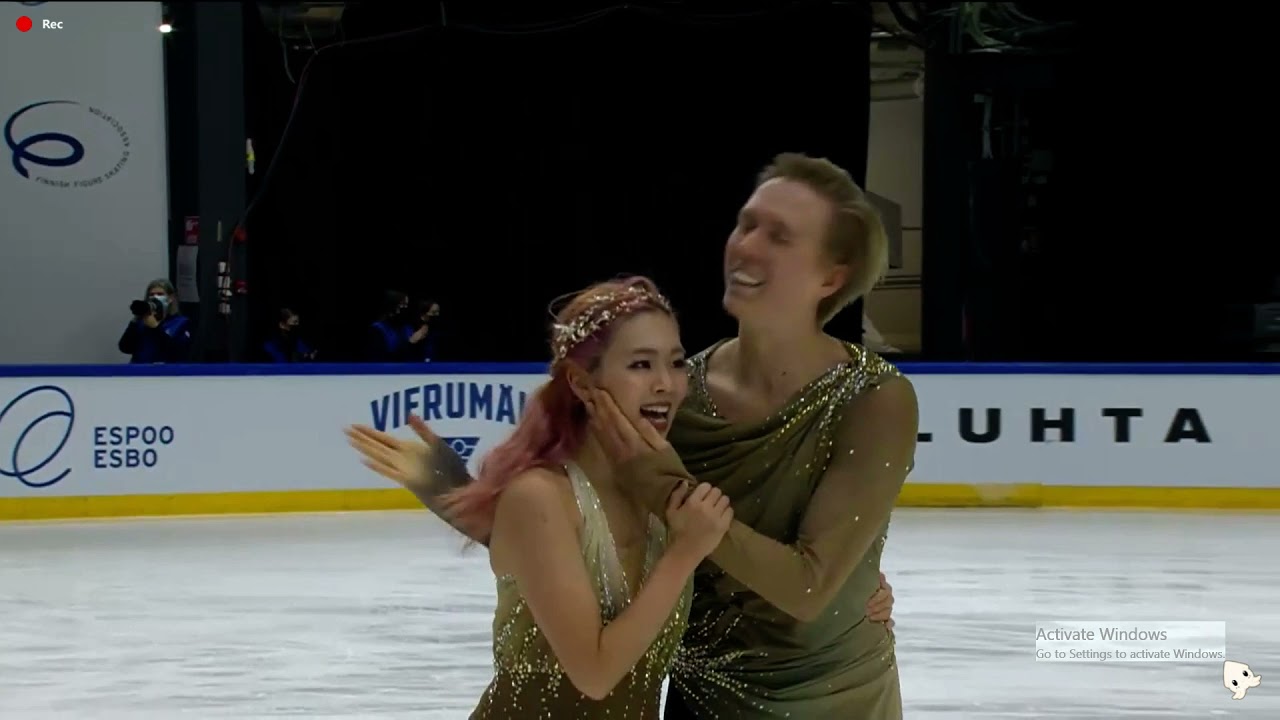 #5 Yuka ORIHARA  & Juho PIRINEN  | Ice Dance | Free Dance |  Finlandia Trophy 2021