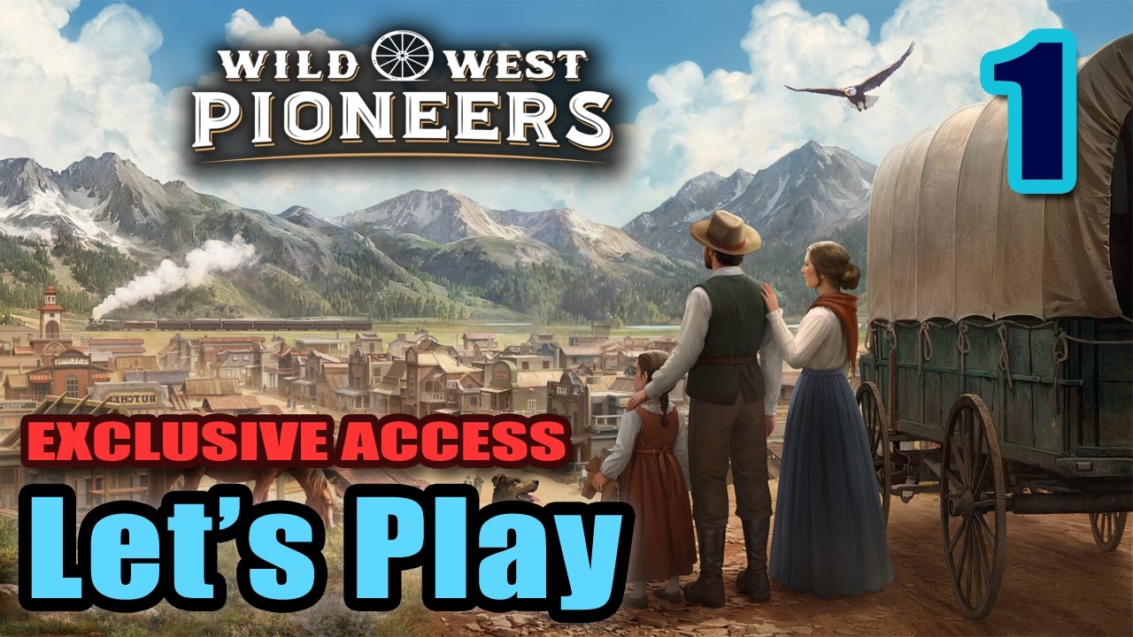 Western Survival City Builder - Manor Lords & Farthest Frontier = Wild West Pioneers - Full Gameplay