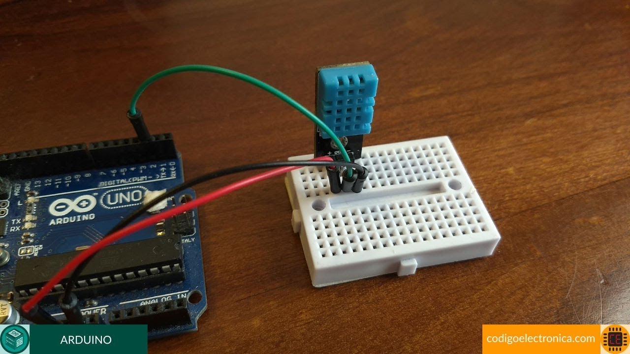 Arduino dht11 sensor de temperatura y humedad