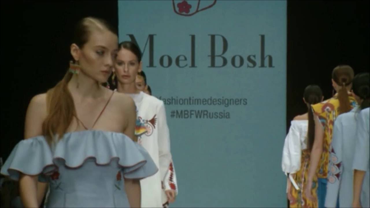 Moel Bosh Spring/Summer 2017 collection. Mercedes-Benz Fashion week Moscow
