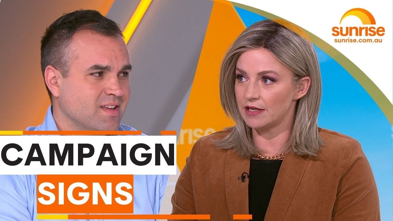 Poster war heats up before the election: 