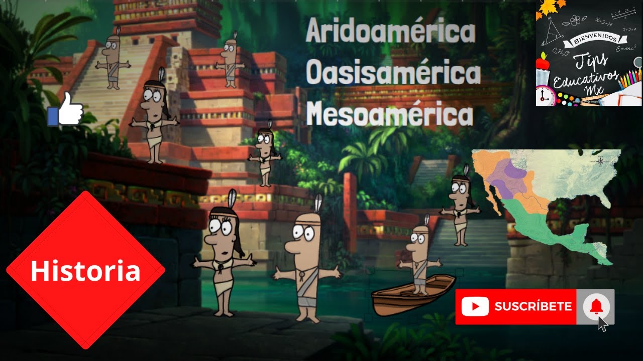 Aridoam&eacute;rica, Oasisam&eacute;rica y Mesoam&eacute;rica