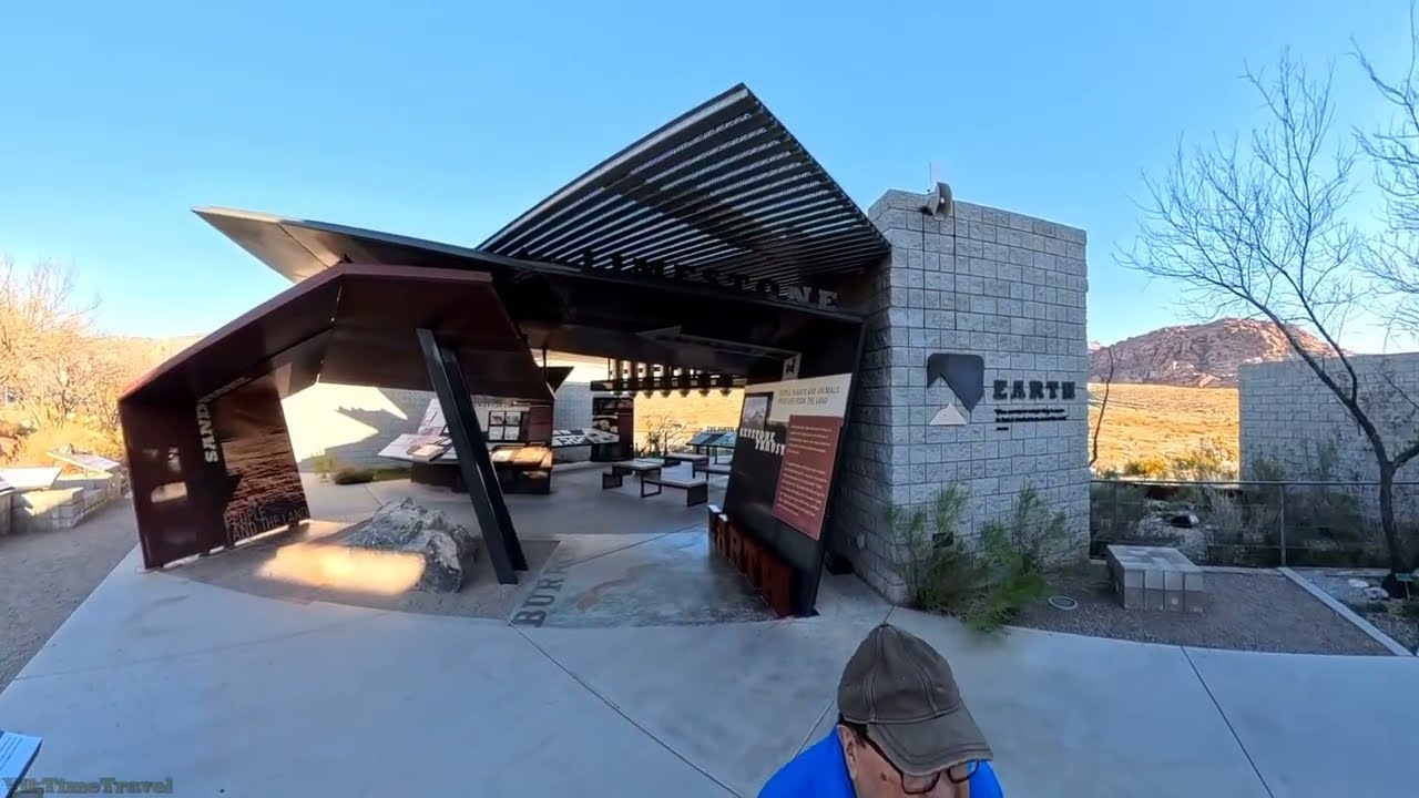 Red Rock Canyon Visitor Center Walkthrough | 360° Windshield View +(Insta360 X5)