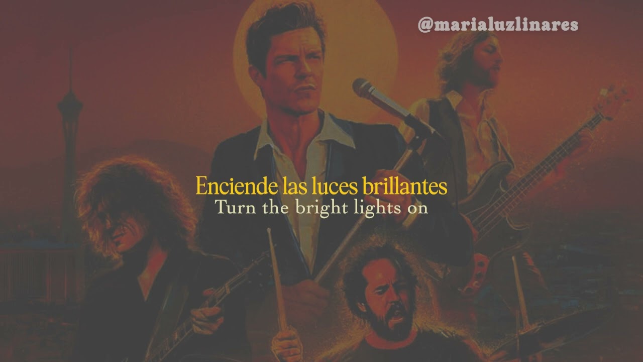 💆‍♀️ bright lights - the killers (lyrics/español) 💆‍♀️