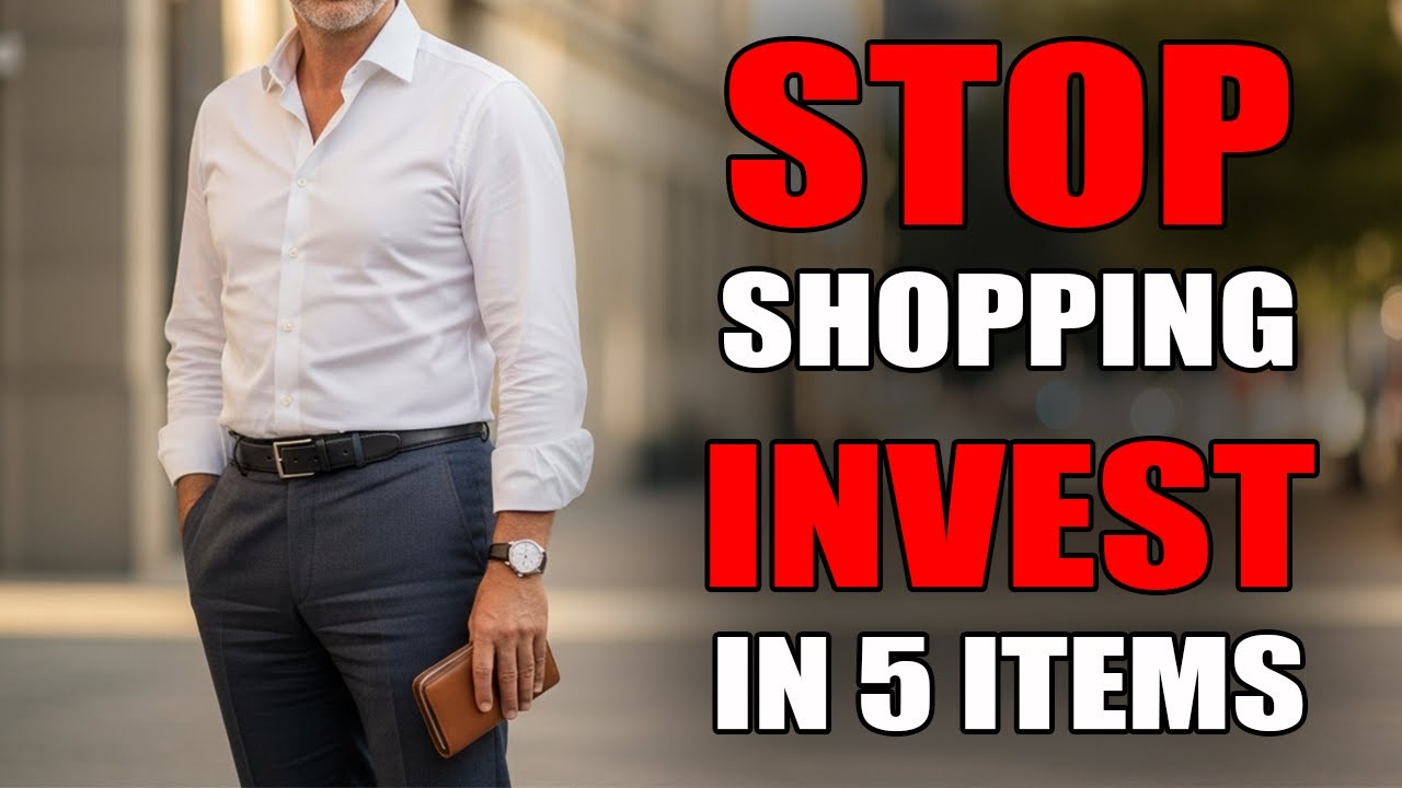 5 Essential Items Every Man Over 50 Should Own | Prime Style 50+