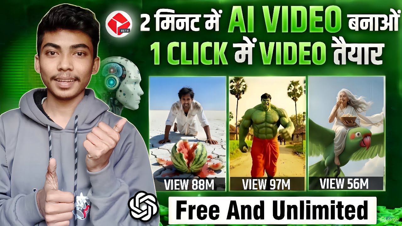 ai video kaise banaye | ai se cartoon video kaise banaye | text to video ai free | Full Tutorial ✅