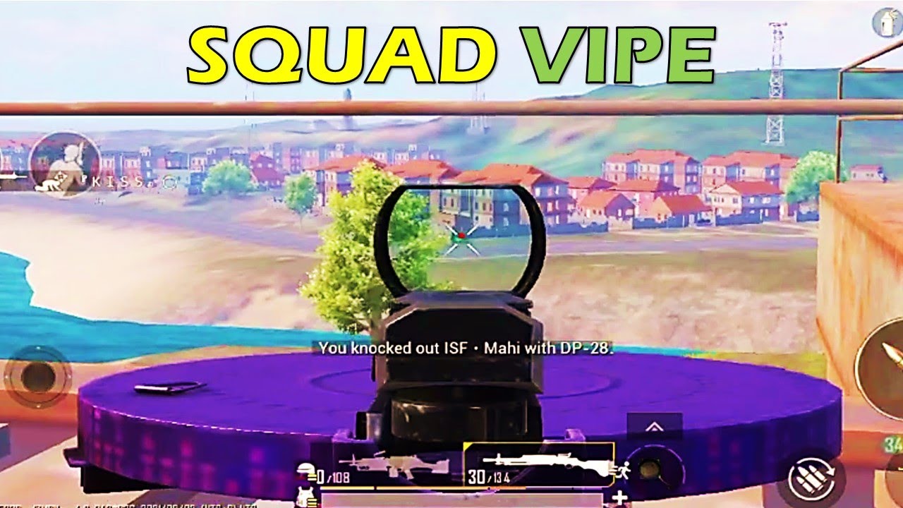 How Far You Use DP-28 With Red Dot | I Just Killed Whole Squad At That Much Long @SnaxGaming  #BGMI