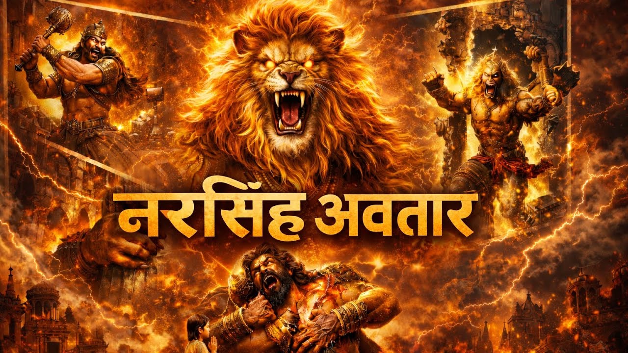 The Legend of Narasimha Avatar | Lord Vishnu's Most Powerful Form