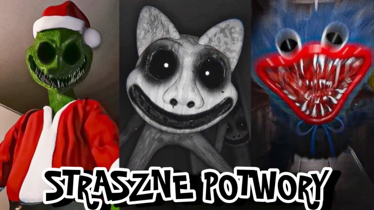 STRASZNE POTWORY z TikTok 😱🔪Creepy Tiktok!  BEZDOMNY KOTEK POTW&Oacute;R 😈 Przerażające POTWORY SCP