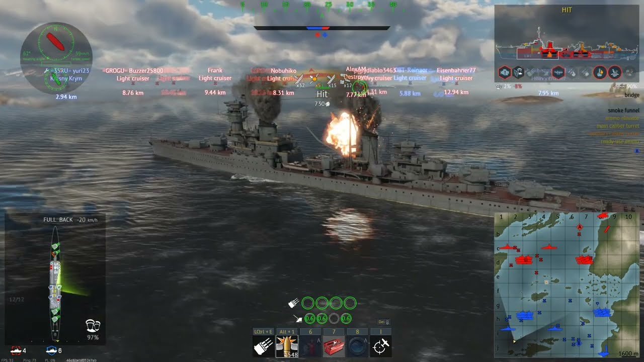 War Thunder; Chapayev; If the enemy decides to attack you, Chapayev will easily die; Naval Arcade