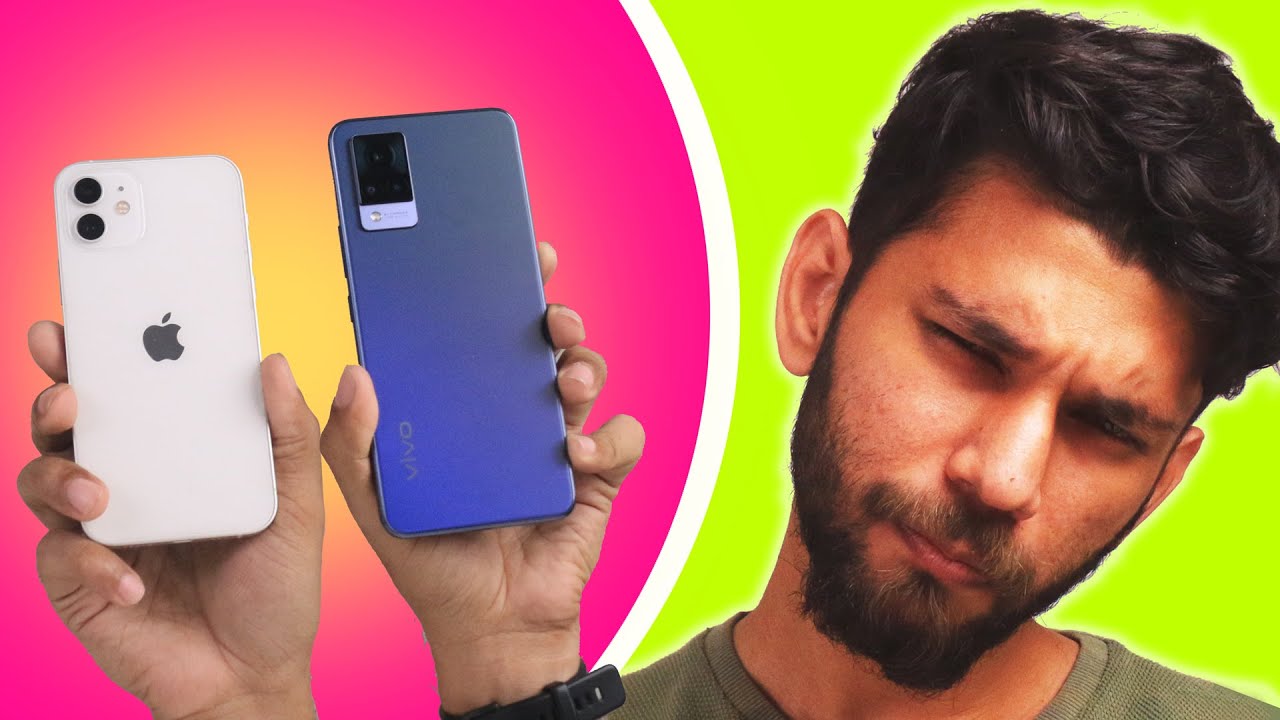 vivo V21 5G Unboxing: We Compared it With The iPhone12 Camera
