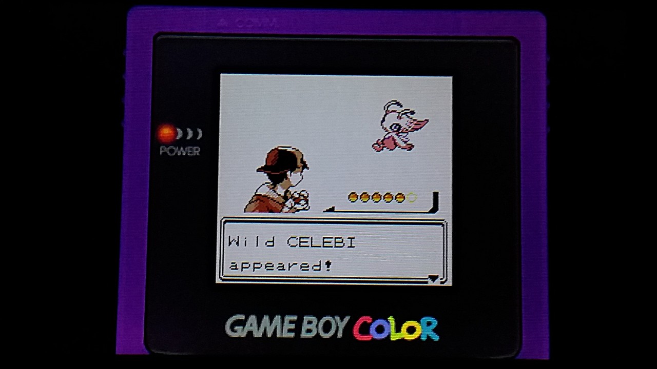 (6/6/2022) Shiny Celebi after 15,430 Soft Resets in Pokémon Crystal!! (VC)