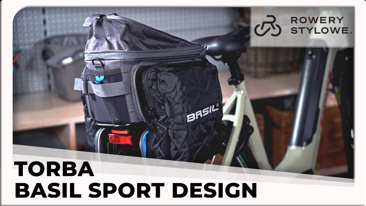 Sakwa na tylny bagażnik rowerowy Basil Sport Desing Trunkbag