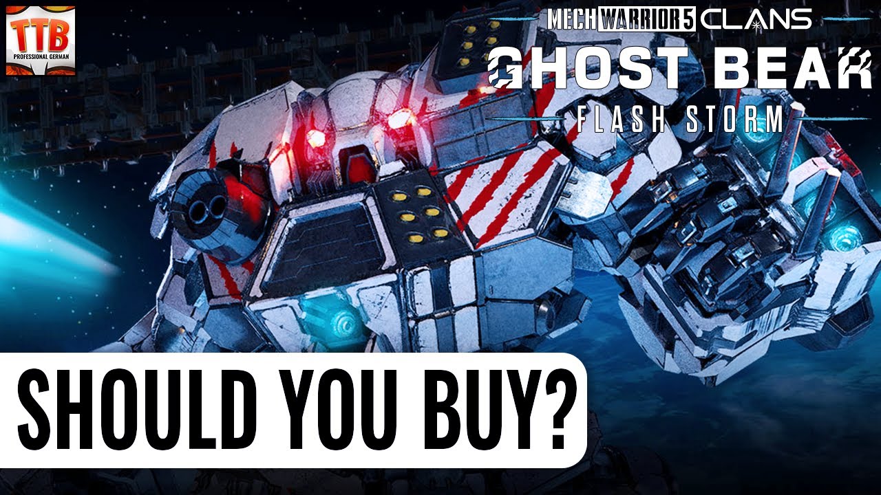 Стоит ли покупать Ghost Bear Flash Storm? Обзор Mechwarrior — Mechwarrior 5 Clans