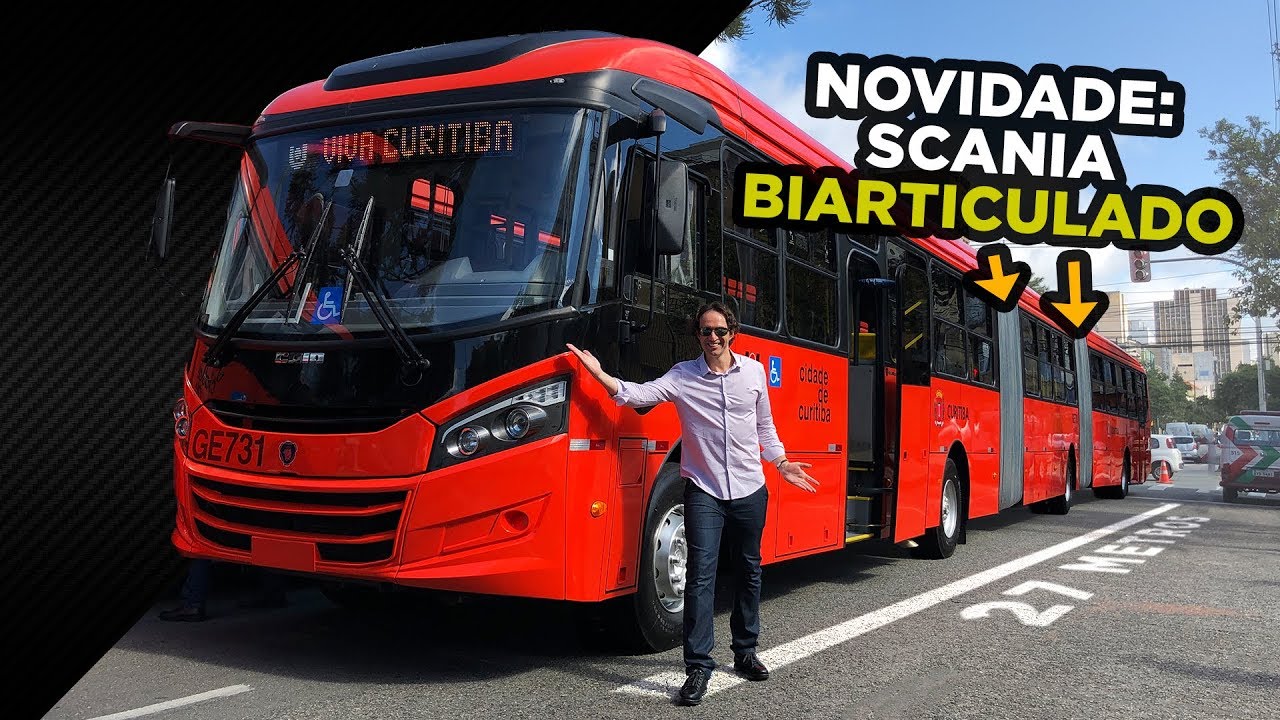 🚍Novidade nos Ônibus Urbanos: Esses são os primeiros BIARTICULADOS SCANIA vendidos no Brasil (CAIO)