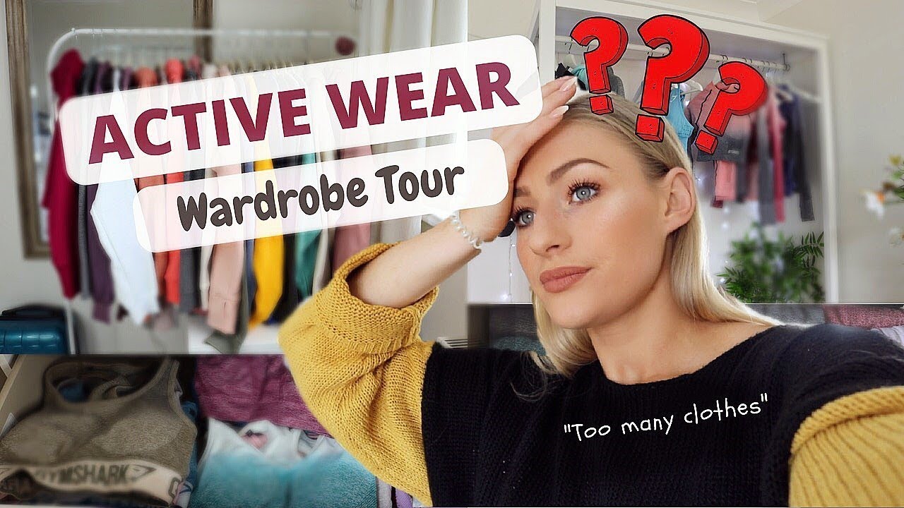 MY STUPIDLY HUGE ACTIVE WEAR COLLECTION | WARDROBE TOUR