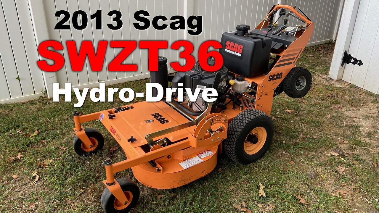 Scag SWZT 36 - My 10th mower in Lawncare