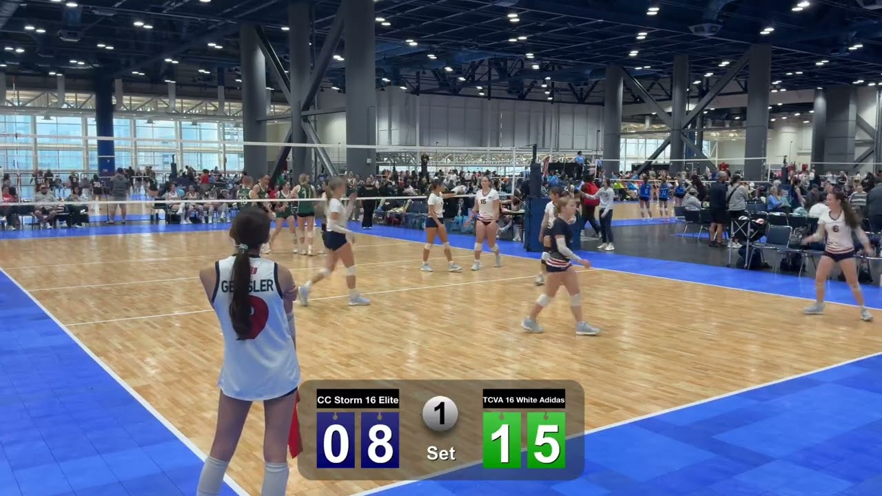 CC Storm 16 Elite vs TCVA 16 White Adidas 3.8.26 set 1 of 3
