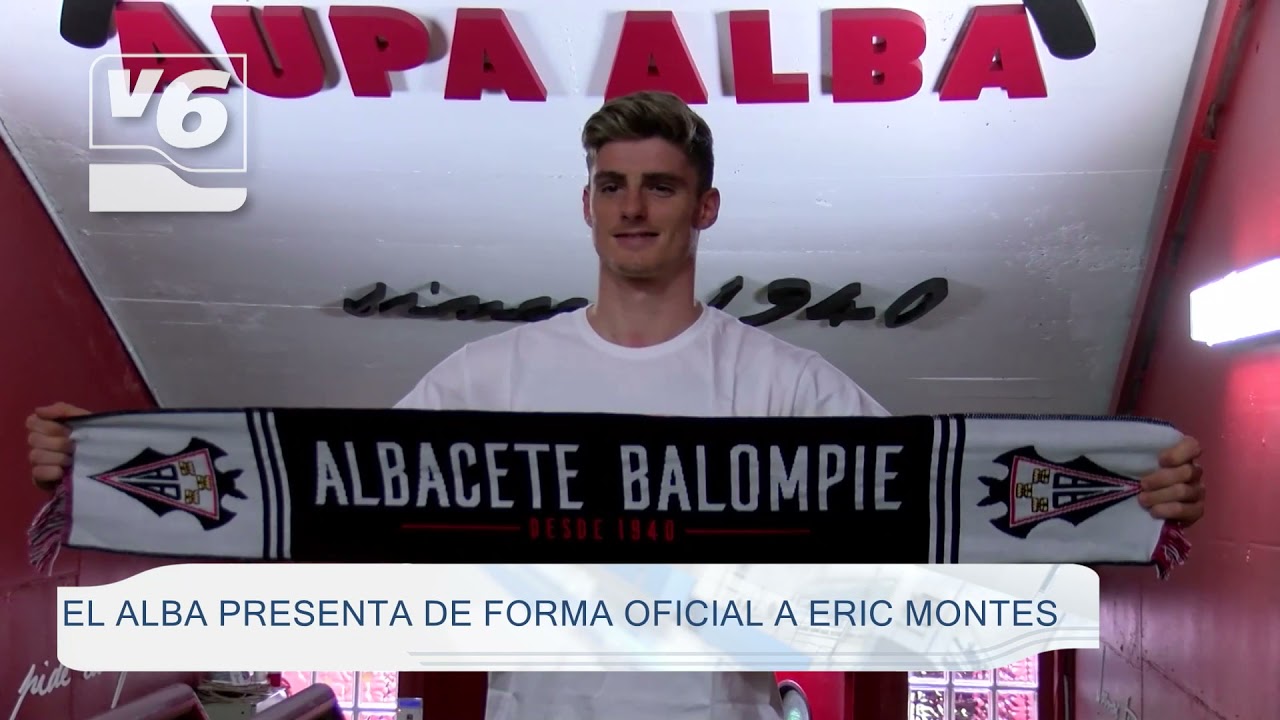 El Albacete Balompi&eacute; presenta de forma oficial a Eric Montes