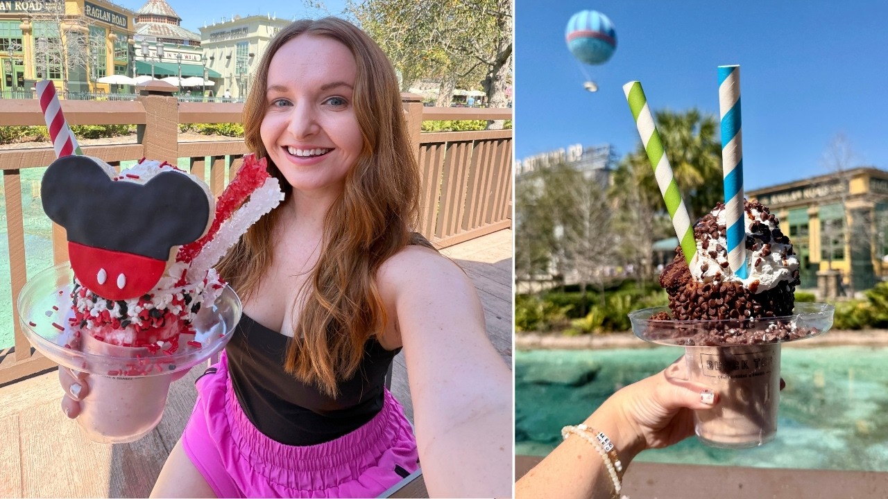 Новый коктейль CrazyShake от Black Tap в Disney Springs! Видеоблог о семейном отдыхе в Disney Wor...