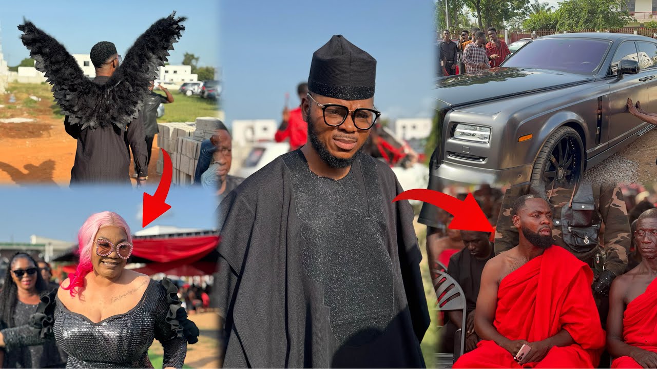 Rev Obinim surprises Rev Obofour at his Mum’s funeral ❤️ I bet you’ve never seen this before 💔🔥😭