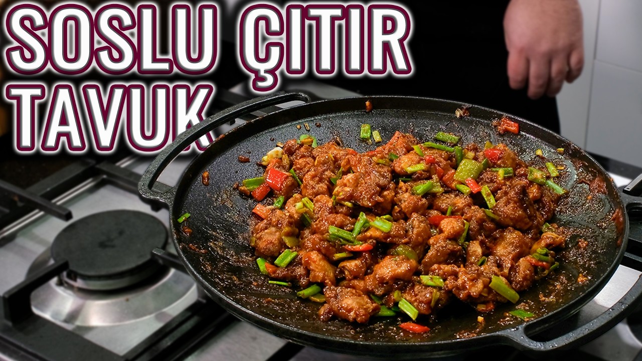 BİR TAVUK BU KADAR ÇITIR OLABİLİR Mİ? AĞIZDA PATLAYAN LEZZET! (Et Tadında Soslu Çıtır Tavuk Tarifi )