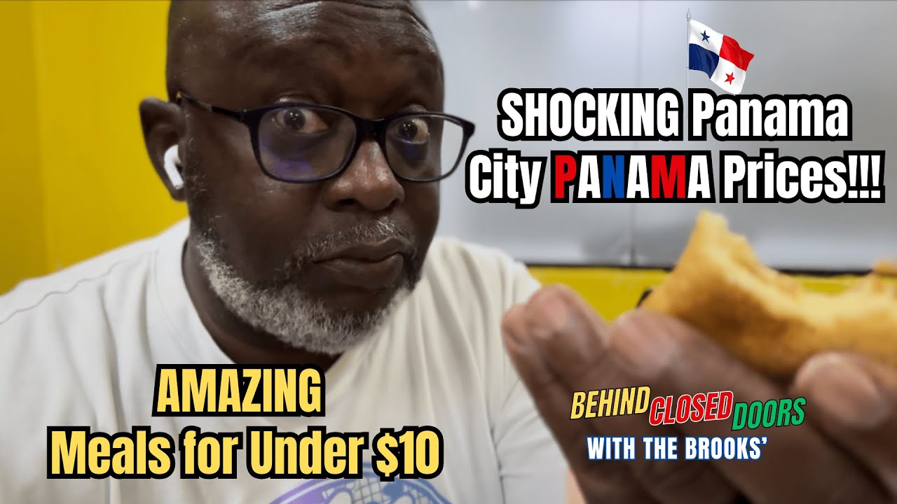 Ep 81: SHOCKING Panama City PANAMA Prices! How We Eat AMAZING Meals for Under $10 😱