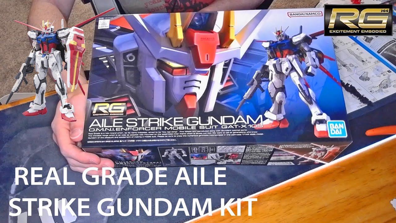 Roblox в беде! Aile Strike: Строительство Gundam Real Grade, часть 1