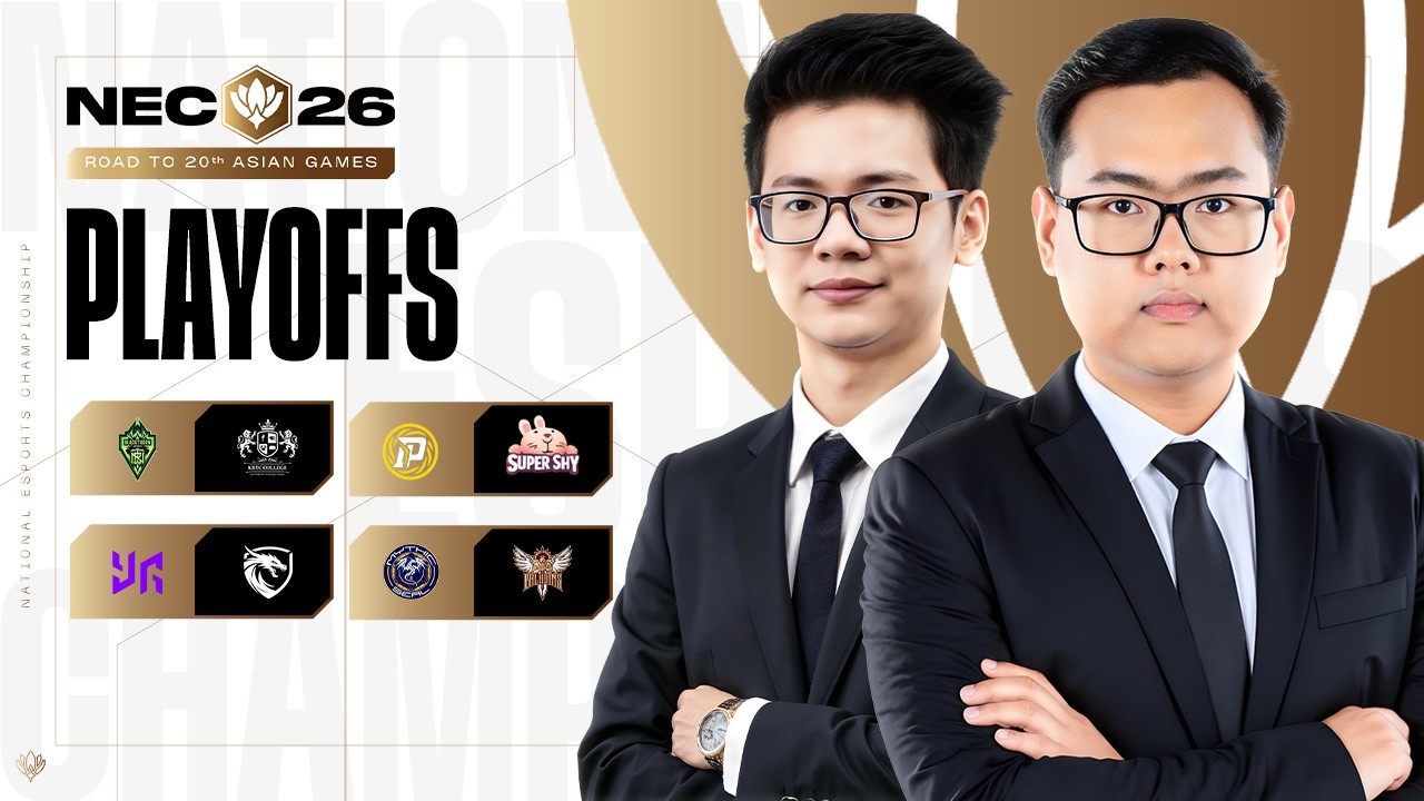 [OFFICIAL RESTREAM] NEC26 PLAYOFFS Stage Day2 LIVE🔴