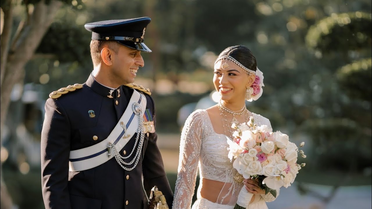 Kushani & Ruchira #Militarywedding #srilankanwedding #ceremonialwedding #army 