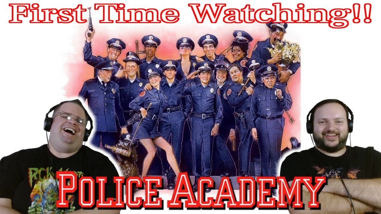 Police Academy had us dying from laughing!! MOVIE REACTION | FIRST TIME WATCHING!!