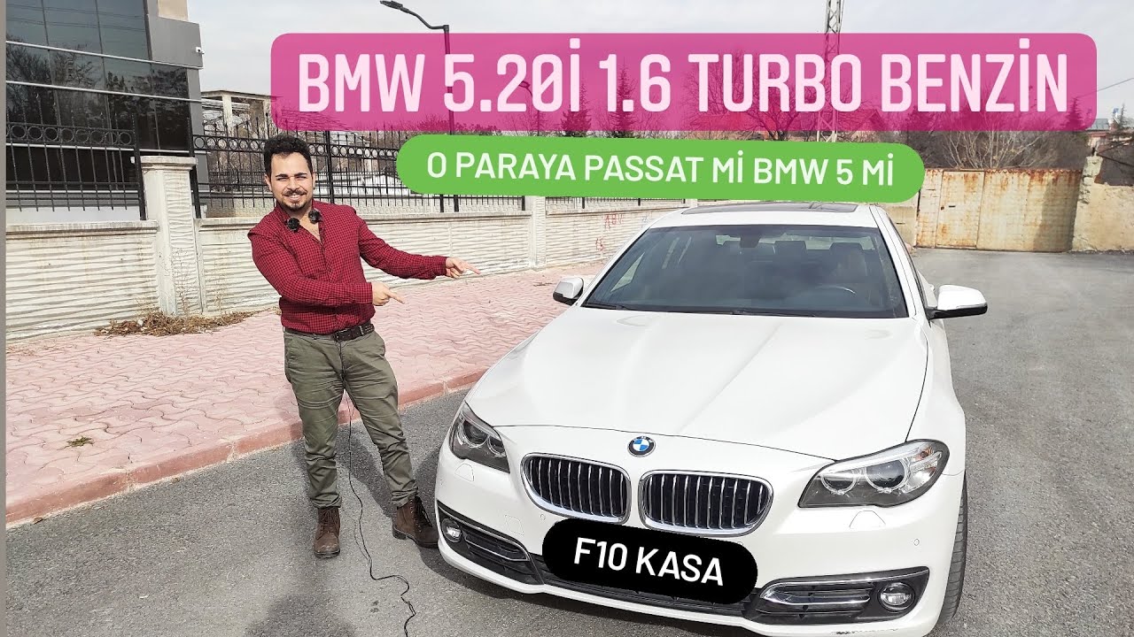 BMW 5.20i 1.6 Turbo Benzin Special Edition LUXURY 2015 Model / F10 Kasa İncelemesi