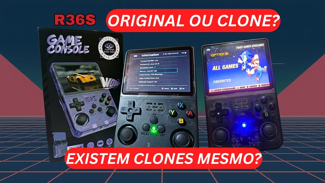 R36S Original ou Clone? Como Saber a Diferença!
