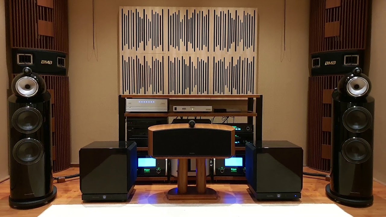 B&W 802d3 and mcintosh system