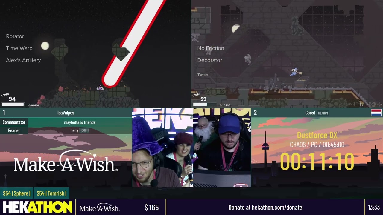 Dustforce DX [Chaos Relay Race] by maybetta & friends - 