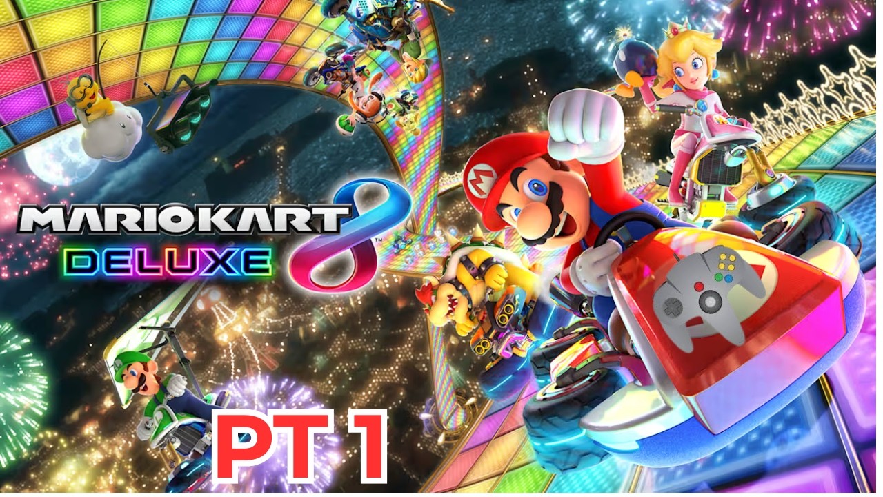 Mario kart marathon pt 1 MY BRAIN HURTS