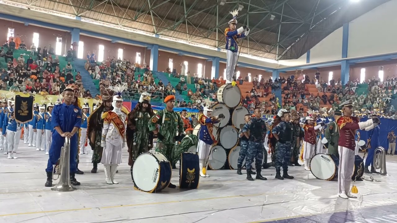 SMAN 3 TARUNA ANGKASA LOMBA DRUMBAND KAPOLRES MADIUN KOTA CUP 2023