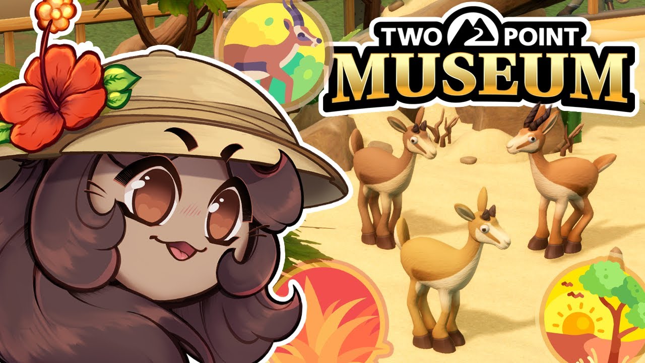 Scampering After a Herd of Bouncing Springbrok!! 🏦🪼🌊 Two Point Museum: Digital Depths!! • #2