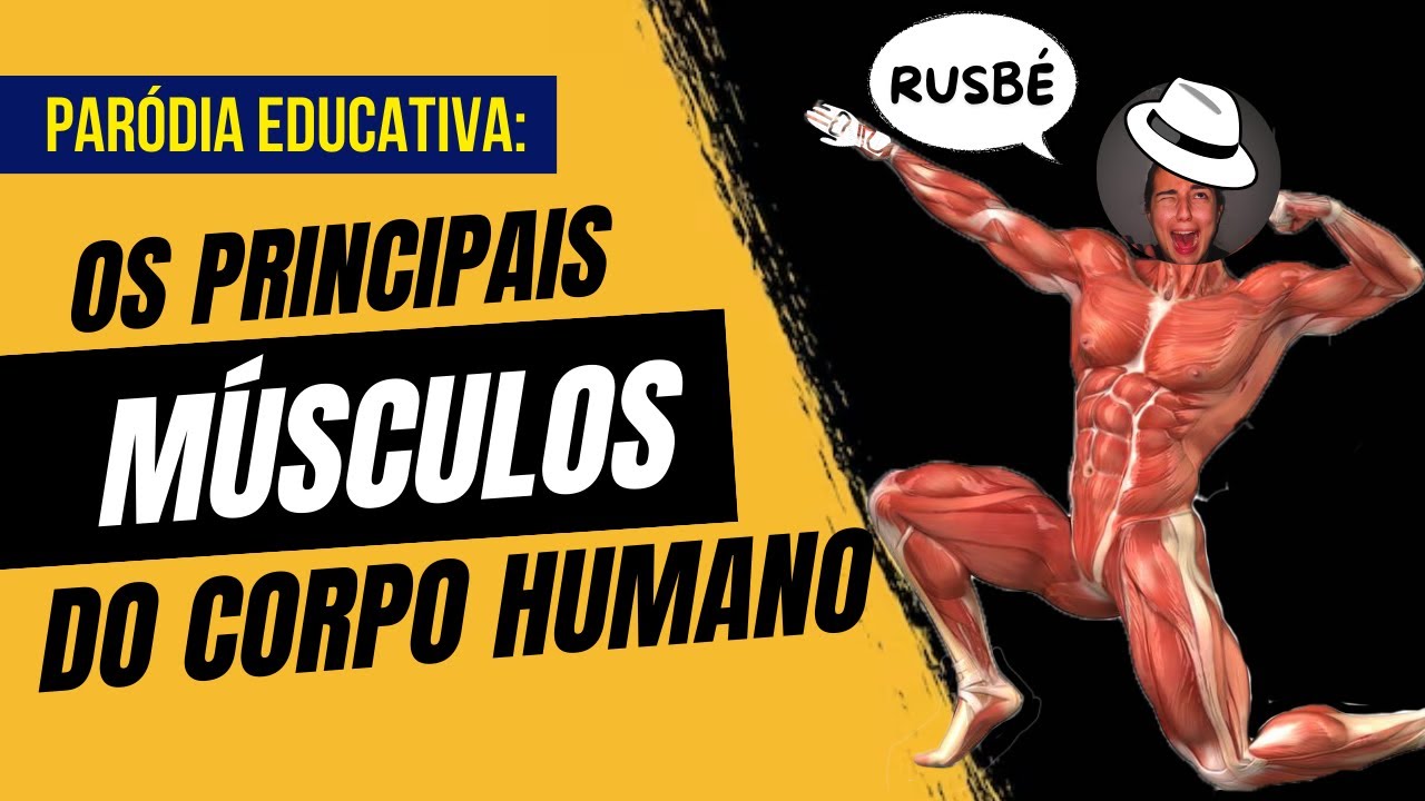 PARÓDIA: PRINCIPAIS MÚSCULOS DO CORPO HUMANO - PUFFITEI | PARÓDIAS EDUCATIVAS
