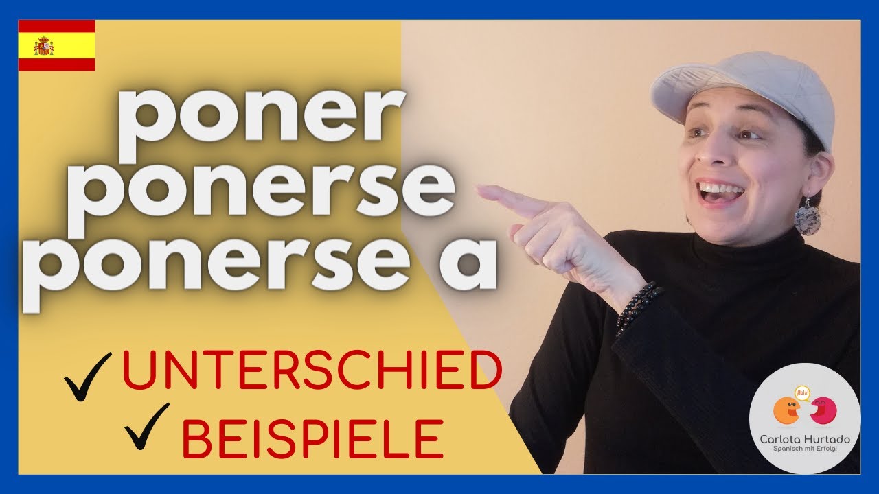 ⭐️PONER ⭐️ PONERSE A + INFINITIV⭐️PONERSE⭐️ Unterschied - Beispiele/ Verbalperiphrasen Spanisch