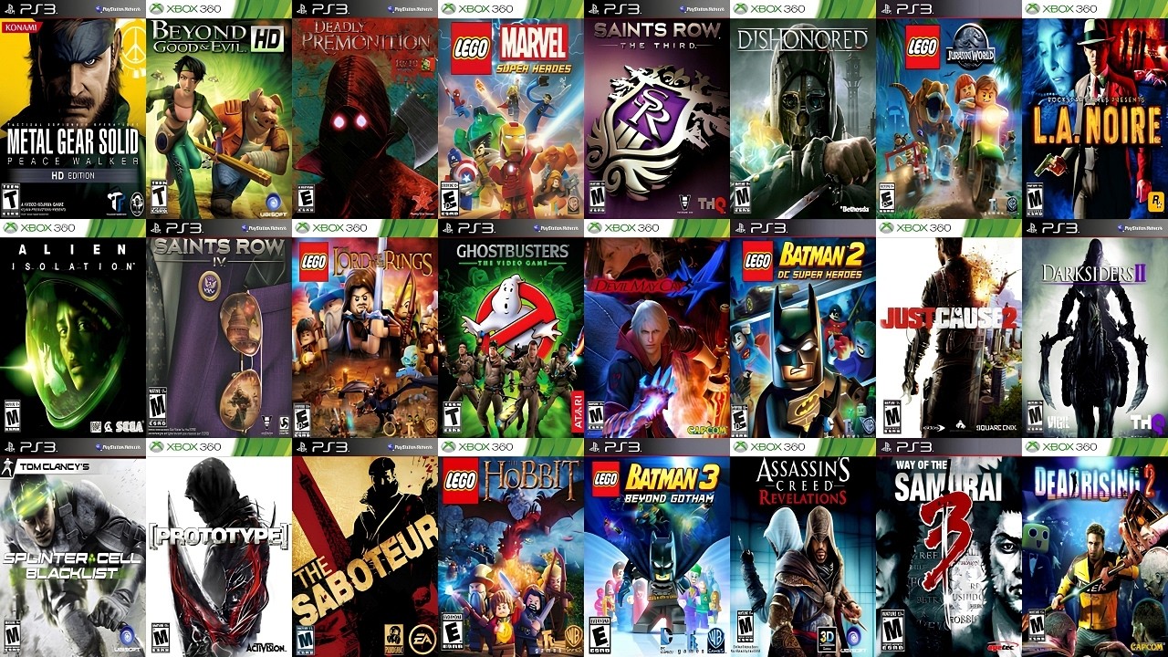 Top 50 Best PS3 & Xbox 360 Action-Adventure Games of All Time  [PART.1]