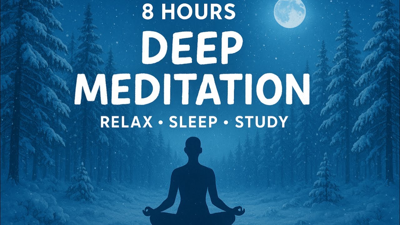 8 Hours of Deep Meditation Music 🌙✨ Relaxation, Sleep, Focus & Stress Relief | NatureSoundsPH