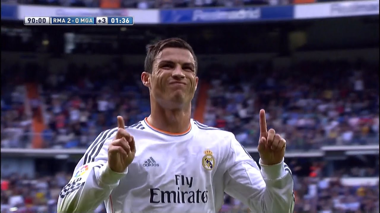 Cristiano Ronaldo vs Malaga La Liga Home (19/10/13) | HD 1080i