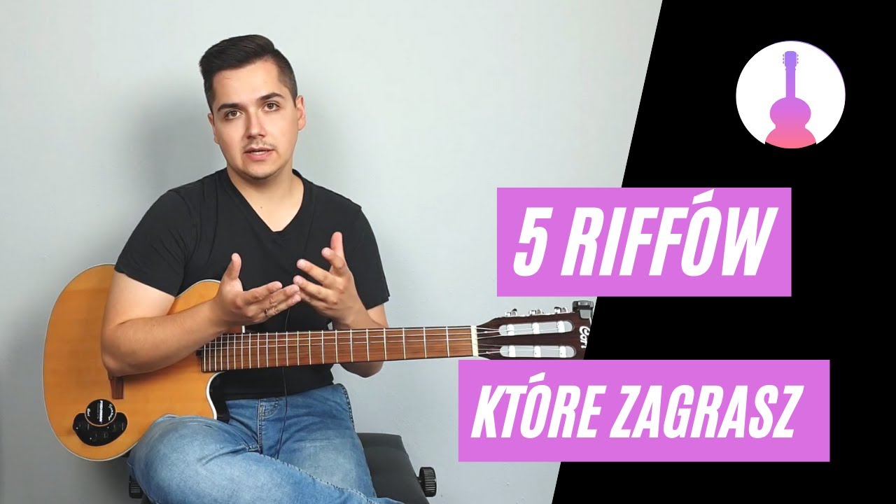 5 riffów, które zagra KAŻDY - nauka gry na gitarze