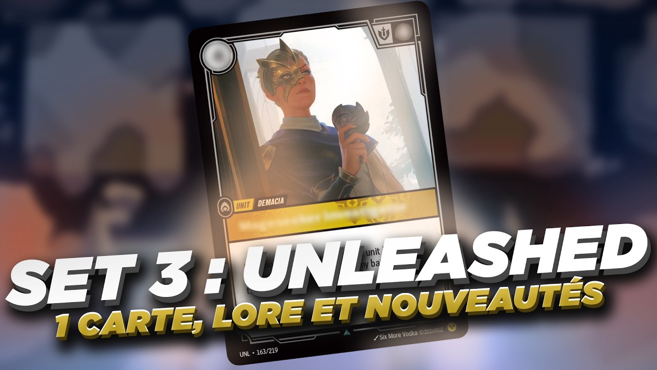 JE VOUS REVELE UNE CARTE DU SET 3 RIFTBOUND UNLEASHED