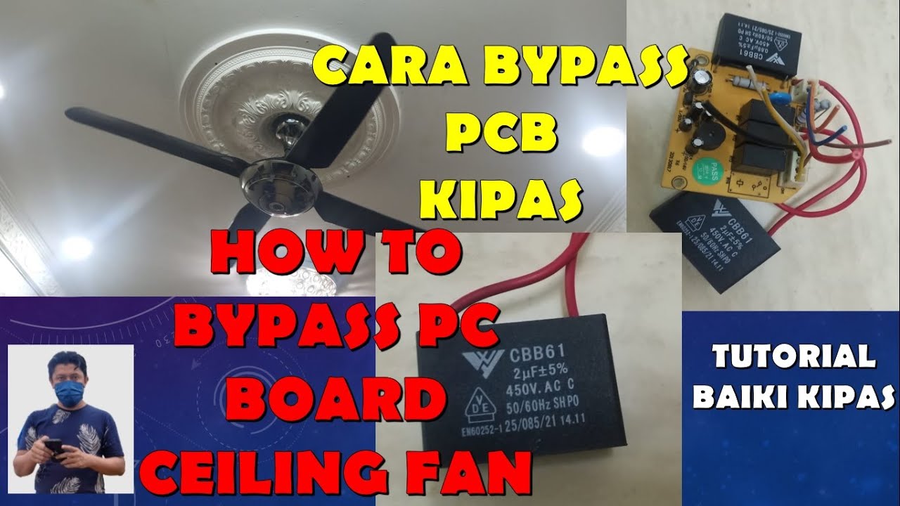 #58 REPAIR KIPAS BYPASS PCB(DEKA) / HOW TO BYPASS PCB FAN (DEKA)