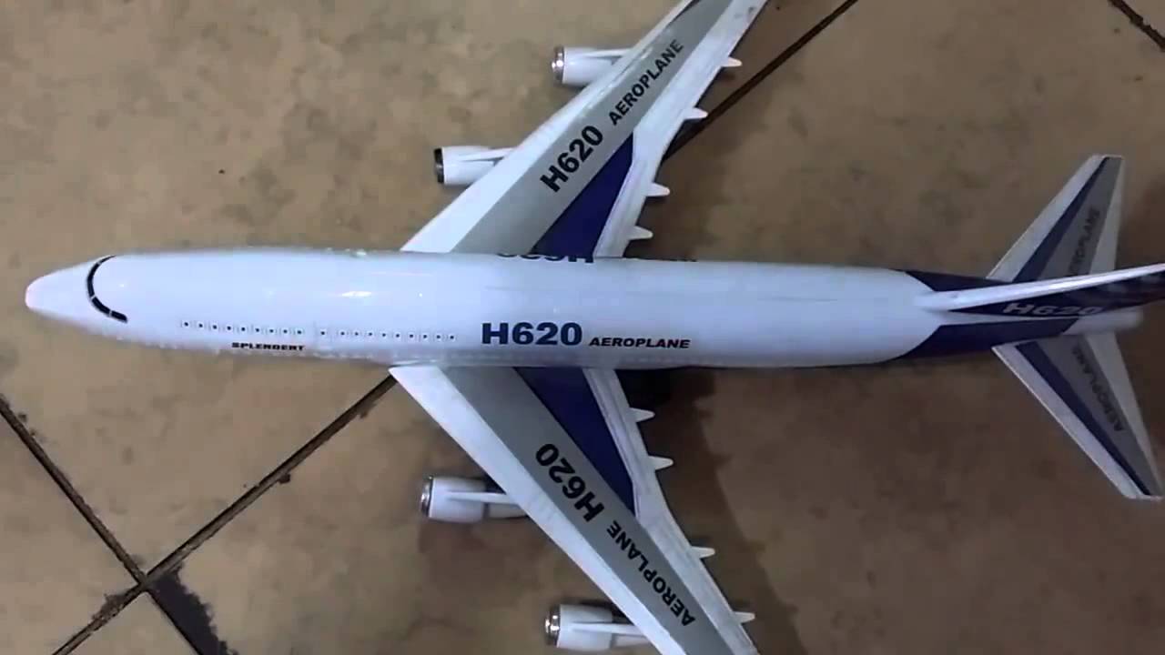 Decolagem do Boeing H620 aviao prot&oacute;tipo modelismo